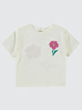 Civil Girls Kız Çocuk Tişört 2-5 Yaş Ekru