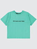 Civil Boys Erkek Çocuk Tişört 10-13 Yaş Mint