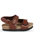 Civil Boys Erkek Çocuk Sandalet 32-36 Numara Taba