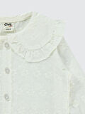 Civil Baby Kız Bebek Gömlek 6-18 Ay Beyaz