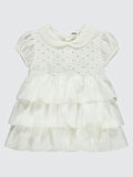 Civil Baby Kız Bebek Elbise 6-18 Ay Ekru