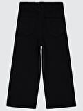 Civil Girls Kız Çocuk Pantolon 6-9 Yaş Siyah