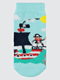 Civil Baby Erkek Bebek 3'lü Çorap Set 6-18 Ay Mint
