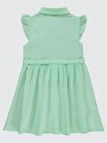 Civil Girls Kız Çocuk Elbise 6-9 Yaş Çağla Yeşili
