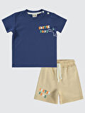 Civil Baby Erkek Bebek Takım 3'lü Set 6-18 Ay Lacivert