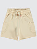 Civil Girls Kız Çocuk Şort 6-9 Yaş Bej