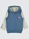 Civil Boys Erkek Çocuk Yelekli Sweatshirt 2-5 Yaş İndigo