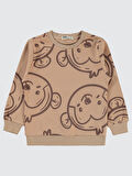 Civil Boys Erkek Çocuk Sweatshirt 2-5 Yaş Vizon