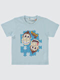 Civil Boys Erkek Çocuk Tişört 2-5 Yaş Buz Mavi