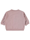 Civil Baby Kız Bebek Sweatshirt 6-18 Ay Soft Gül Kurusu