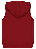 Civil Girls Basic 6-9 Yaş Yelek - Bordo6-7 Yaş