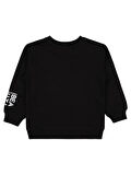 Civil Girls Basic 2-5 Yaş Sweatshirt - Siyah 4-5 Yaş