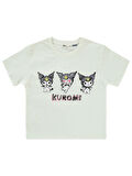 Kuromi Kız Çocuk Takım 4-9 Yaş Ekru