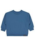 Civil Boys Cvl Team Etiketli 2-5 Yaş Sweatshirt - Mavi 2-3 Yaş
