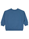 Civil Boys Cvl Team Etiketli 2-5 Yaş Sweatshirt - Mavi 2-3 Yaş
