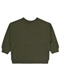 Civil Boys Cvl Team Etiketli 2-5 Yaş Sweatshirt - Haki 4-5 Yaş
