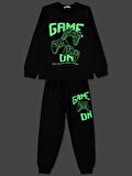 Civil Boys Erkek Çocuk Pijama Takımı 6-9 Yaş Gri