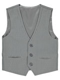 Civil Boys Erkek Çocuk Yelek 10-13 Yaş Gri
