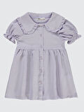 Civil Girls Kız Çocuk Elbise 2-5 Yaş Nazik Lavanta
