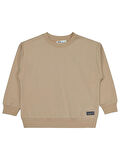 Civil Boys No Etiketli 10-13 Yaş Sweatshırt - Bej 11-12 Yaş