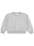 Civil Girls Düz 6-9 Yaş Sweatshirt - Gri 8-9 Yaş