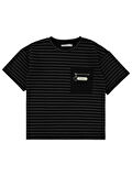 Pierre Cardin Erkek Çocuk Tişört 6-9 Yaş Siyah