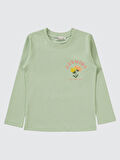 Civil Girls Kız Çocuk 2'li Sweatshirt 5-13 Yaş Yeşil
