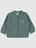 Pierre Cardin Erkek Bebek Hırka 6-18 Ay Soft Petrol