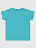 Civil Baby Erkek Bebek Tişört 6-18 Ay Turkuaz