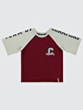Civil Boys Erkek Çocuk Tişört 10-13 Yaş Bordo