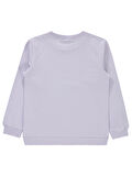Civil Girls Kız Çocuk Sweatshirt 6-9 Yaş Nazik Lavanta