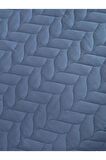 OGLO Çift Kişilik Yatak Örtüsü İndigo 200x220Cm