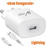 Turgut Office Lightning Hızlı Şarj Aleti Beyaz