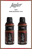 Jagler Deodorant Hero Men 150 ml X2