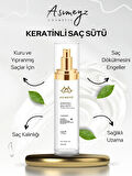 Hızlı Onarıcı Keratinli Saç Bakım Sütü / Fön Spreyi Kolajen ve Argan Desteği 200 ml