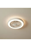 KCF298 MODERN TAVAN VANTİ 15W 19"LEDLİ MODERN VANTİLATÖR - Beyaz