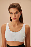 Suwen Koton Fermuarlı Bralet