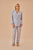 Suwen Maria Maskülen Pijama Takımı
