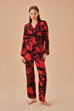 Suwen Dragon Maskülen Pijama Takımı