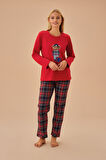 Suwen Teddy Bear Pijama Takımı
