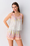 Suwen Sunset Şort Pijama Takımı