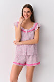 Suwen Betty Şort Pijama Takımı