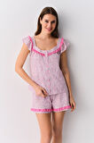 Suwen Betty Şort Pijama Takımı