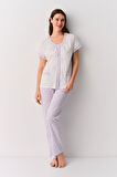 Suwen Wendy Maskülen Pijama Takımı