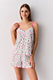 Suwen Flight Şort Pijama Takımı