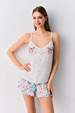 Suwen Tiffany Şort Pijama Takımı