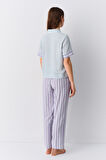 Suwen Line Maskülen Pijama Takımı