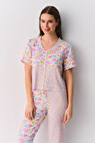 Suwen Blossom Maskülen Pijama Takımı