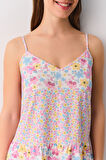 Suwen Blossom Şort Pijama Takımı