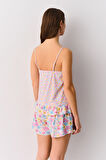 Suwen Blossom Şort Pijama Takımı